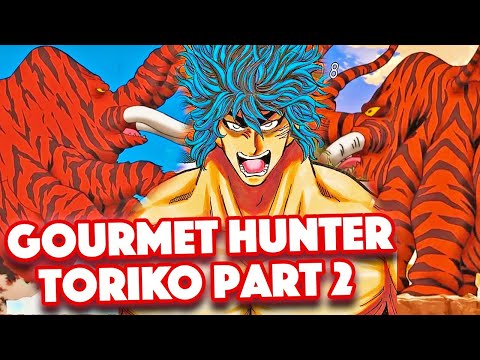 Toriko hunts a Regal Mammoth and the ending was nearly death