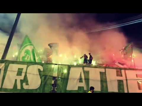 Panathinaikos 10 years Athens Gate 13 show vs PAOK