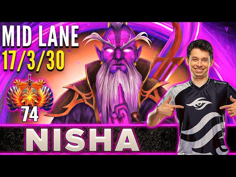 Liquid.Nisha  [ Void Spirit ]  Mid Lane Pro Gameplay  [ Patch 7.32d ]  Dota 2 Full Game