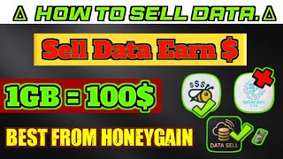🔥 Data Sell App 🚀 | Earn 5$–10$ Daily 💵 From Home 🏡