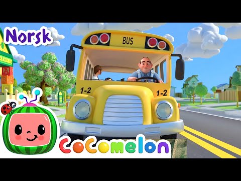 Hjulene på bussen | Vuggesanger for Babyer | CoComelon Norsk