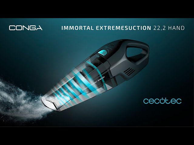 Cecotec Conga Immortal Extreme 22.2 V Hand Aspirador de Mano video