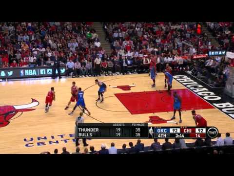 Derrick Rose vs Oklahoma City Thunder 2015.11.05 (29Pts)