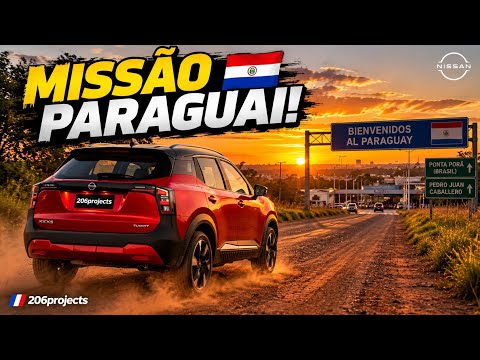 257 KM DE KICKS ATÉ O PARAGUAI! 🇵🇾