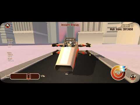 Best crashes with an alien fighter jet