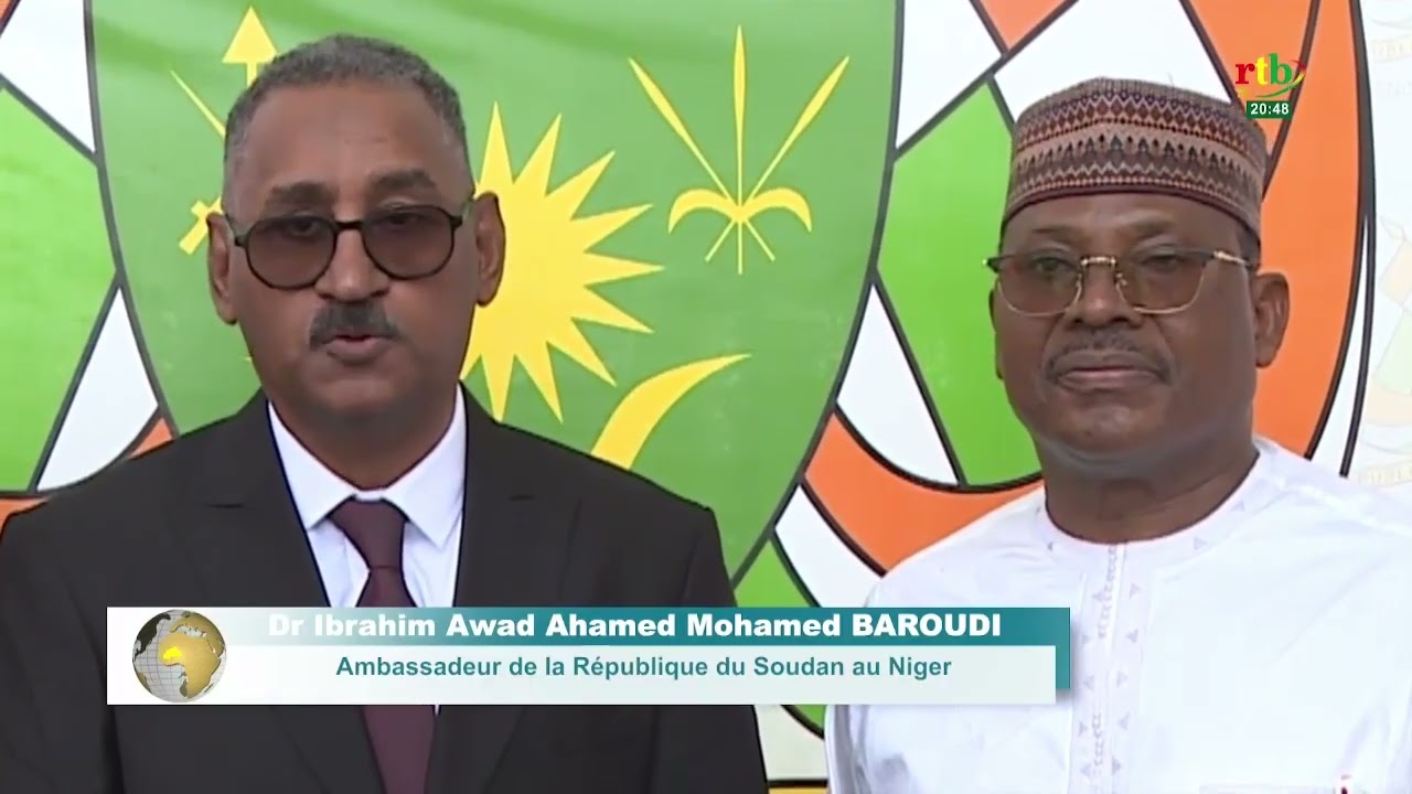 Actualité AES/Niger : le Président, Abdourahamane Tiani, échange avec l'ambassadeur du Soudan