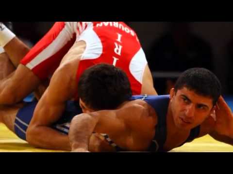 Hamid Soryan Reihanpour Wins Wrestling Gold 2012 London Olympics