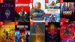 Top 20 Best SWITCH Games For ADULTS