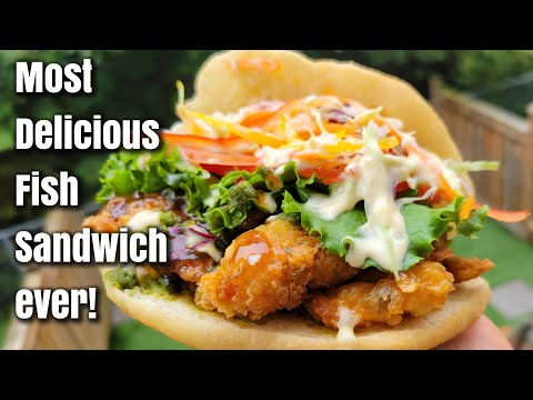 Fish Sandwich | Inspired by Trini Bake and Shark