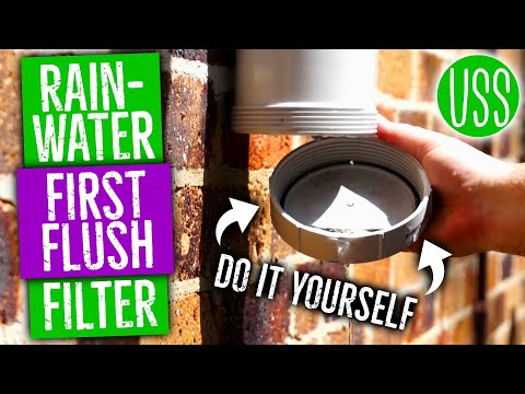 How to make a First Flush Filter // Rainwater Collection System Part I