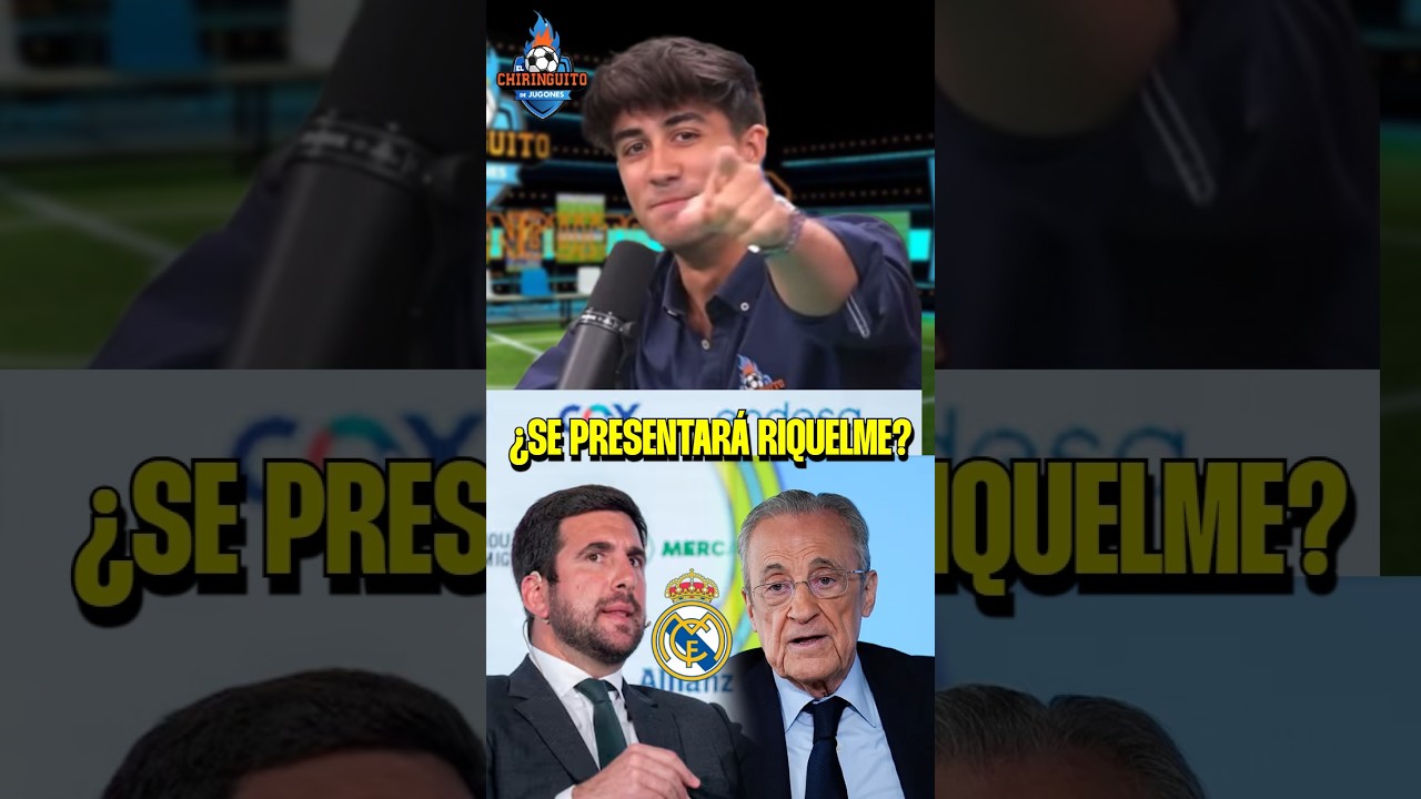 🚨🚨 VERSIÓN VERTICAL | ¿SE PRESENTARÁ ENRIQUE RIQUELME A LAS ELECCIONES DEL REAL MADRID? | Sportplus