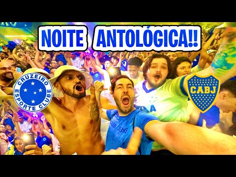 O MINEIRÃO DESABOU COM A TORCIDA DO CRUZEIRO - SURREAL/ Cruzeiro x Boca Juniors