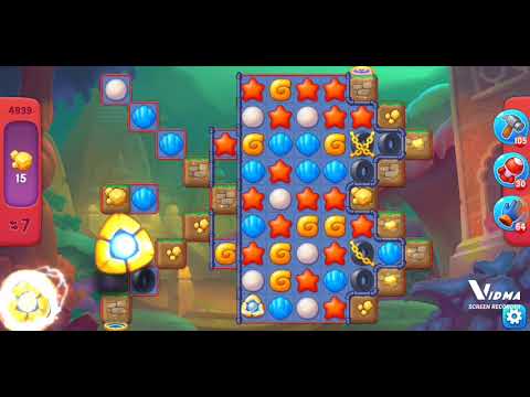 Fishdom. 4939 hard level no boosters and diamonds