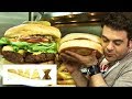 Adam Battles Against This 7 LB Burger That Can Feed 8 People At Once | Man V Food