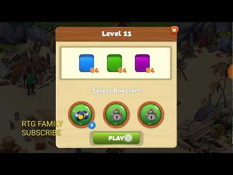 Lost island match 3 blast adventure level 11 MYSTERY ISLAND HD 1080P