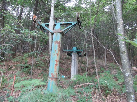 Skilift F.lli Marchisio "Loris" - Lurisia (CN) - impianto abbandonato