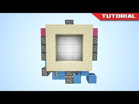 The Tiny 3x3 Piston Door [Redstone Tutorial]