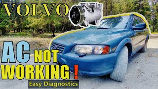 VOLVO A/C RANDOMLY STOPS WORKING | Easy Diagnostics