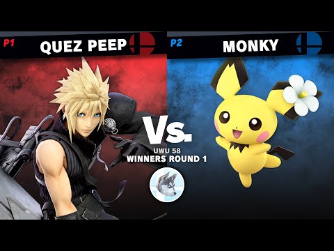 UWU 58  [Winners R1] - Quez Peep (Cloud) Vs. Monky (Pichu)