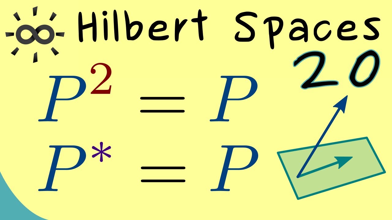 Hilbert Spaces 20 | Orthogonal Projections Are Self-Adjoint