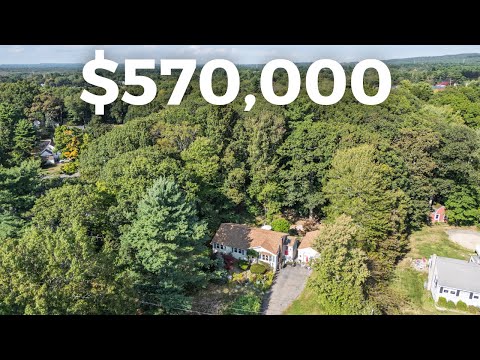 🏡 Charming Foxborough MA Ranch Home for Sale | 3 Bed 2 Bath, Finished Basement & Backyard Retreat