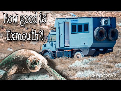 Coral Bay & Exmouth: Honest Review, Top Snorkeling Spots, & Vanlife Challenges! Unimog on the road