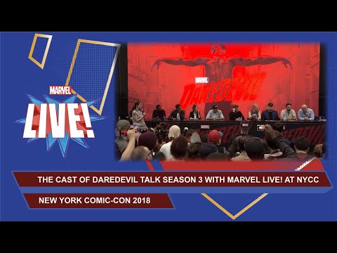 The cast of Marvel's Daredevil talks season 3 at NYCC 2018