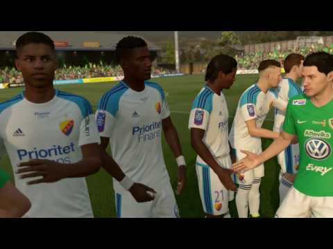 J-Södra vs Djurgårdens IF - 0-3 - Sveriges Cup (Fifa 17, Career Mode)