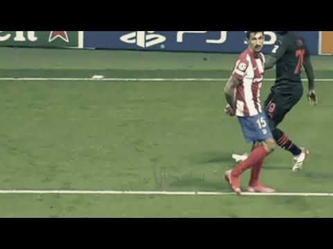 junior messias debut goal UCL for AC Milan vs Atletico Madrid 2021