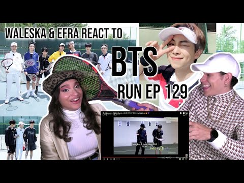 Tennis player reacts to BTS' Legendary Tennis Match at RUN BTS EP 129🎾 | REACTION
