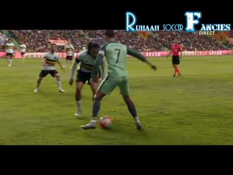 Ronaldo humilating Jason Denayer