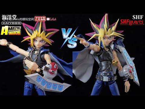 SHF/KAIYODO海洋堂-转轮科技 暗游戏 阿图姆 王样 游戏王 DM - KAIYODO Vs S.H.Figuart YAMI YUGI