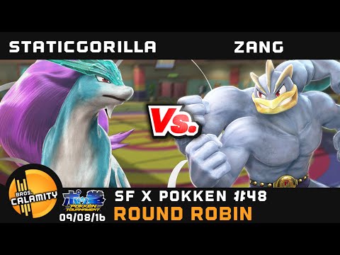 SFxP #48 | StaticGorilla (Suicunne) vs Zang (Machamp) - Round Robin - Pokken