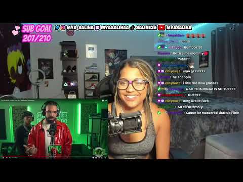 Mya Salina REACTS to The Drake & Central Cee "On The Radar" Freestyle