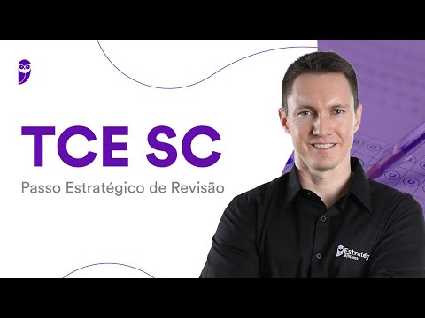 Concurso TCE SC: Passo Estratégico de Revisão