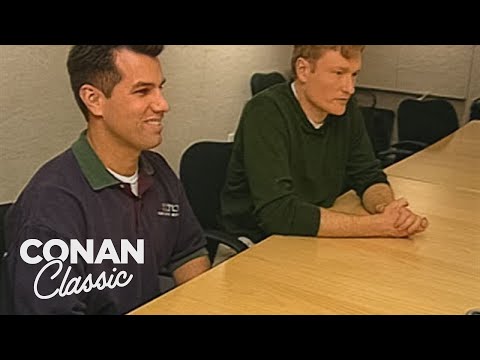 Conan Gives Hilton's Furniture An Advertising Makeover | Late Night with Conan O’Brien