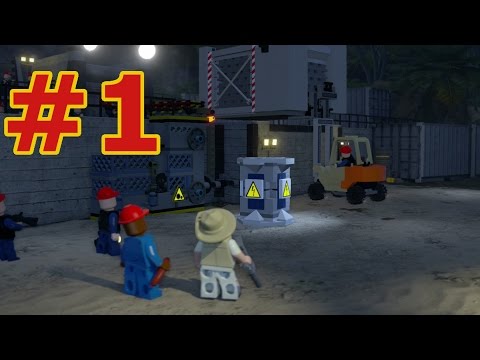 Let's Play LEGO Jurassic World: The Video Game - Jurassic Park - Part 1