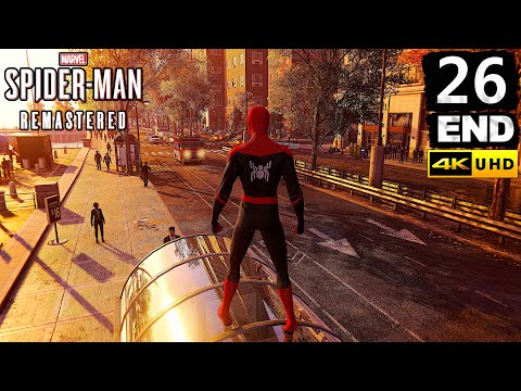 Spider-Man Remastered Gameplay Walkthrough Part 26 END - PC 4K 60FPS No Commentary