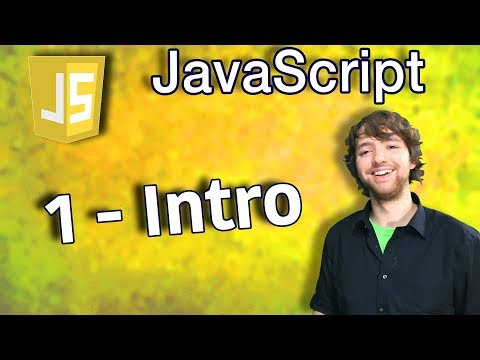 JavaScript Programming Tutorial 1 - Intro to JavaScript
