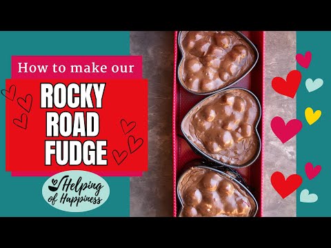 Rocky Road Fudge - How to make this tasty treat!!