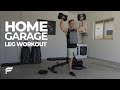 Home Garage Leg Workout