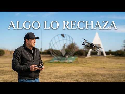 En Villa Mugueta en el monumento de MARAMBIO ( Mi Dron se volviò loco )