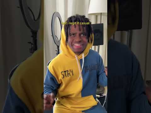 He didn’t think I could rap