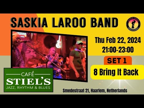 Saskia Laroo Band Live @ Stiels, Haarlem - set 1 song 8 Bring it Back