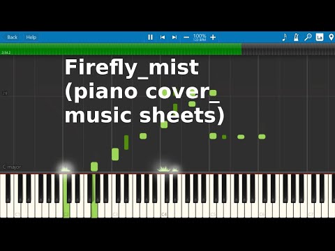 Firefly MIST Piano Cover Sonic Librarian music sheets