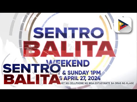 Sentro Balita Weekend, mapapanood na simula bukas