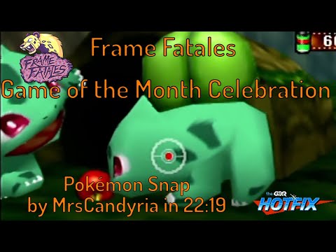 Pokémon Snap by MrsCandyria in 22:19 - Frame Fatales Game of the Month Celebration