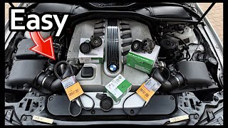 BMW N62 & N73 Drive Belt / Serpentine Belt Kit Replacement