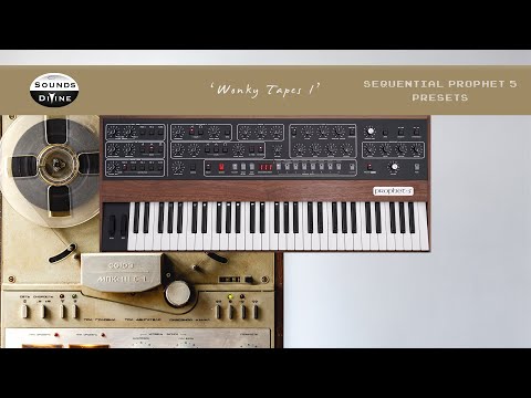 SoundsDivine 'Wonky Tapes Vol.1' Presets - Sequential Prophet 5/10