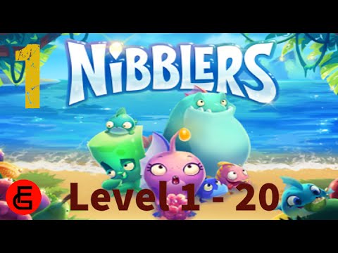 Nibblers iPad Gameplay HD Level 1- 20 walkthrough
